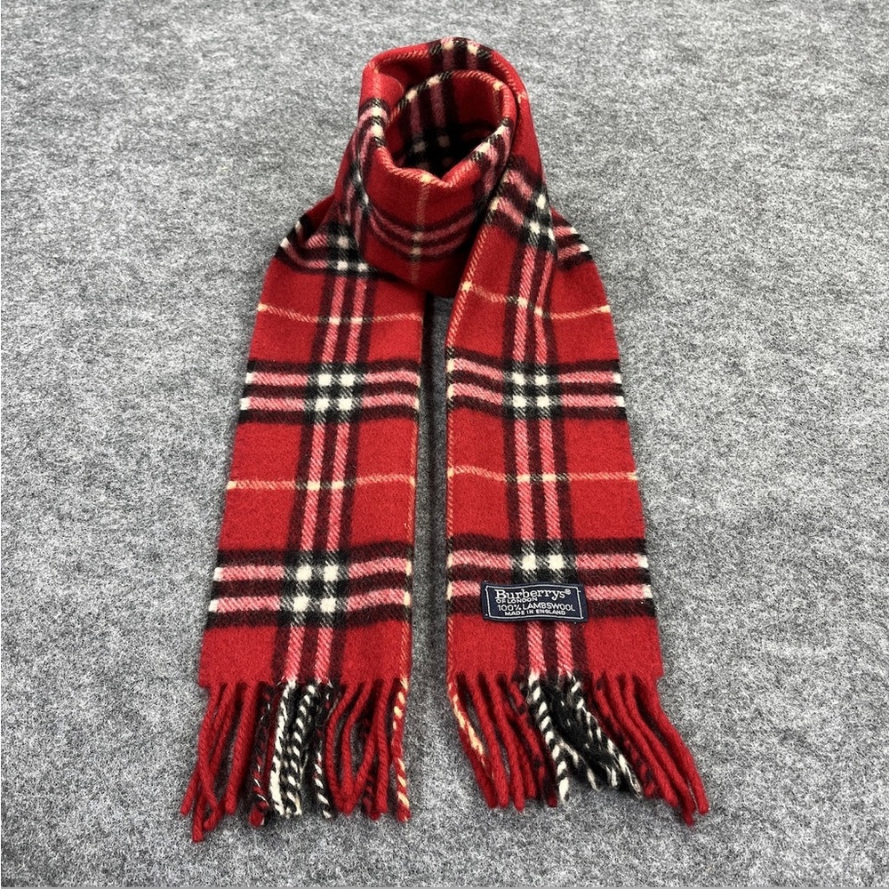 Burberry lamb wool scarf